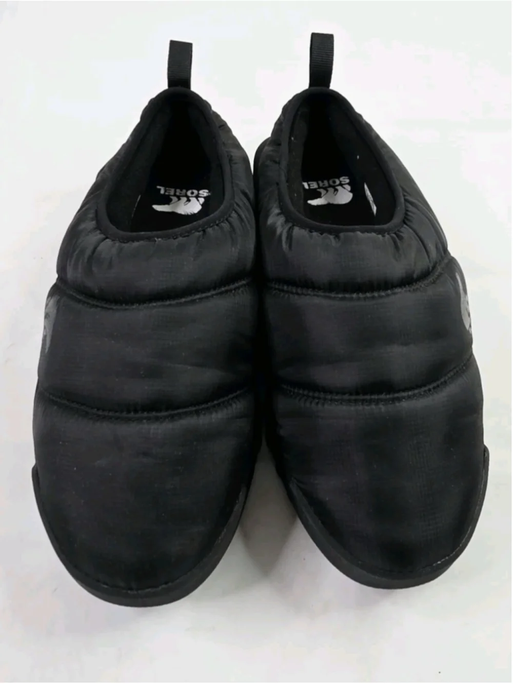 Sorel ONA RMX Black Puffy Waterproof Insulated Slip On Shoes Mules Women's 7.5 - Picture 2 of 7